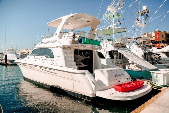 Cabo San Lucas Private Yacht with Open Bar & Snorkel - FAQs