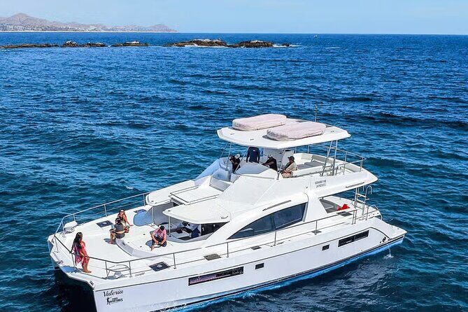 Cabo San Lucas Sailing Snorkeling Adventure - The Boat: A Luxurious Double-Deck Catamaran