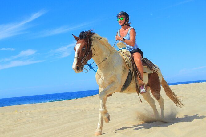 Cabo Shore Excursion: Beach Horseback Ride & Tequila Tasting - Riding Through Desert and Beach Landscapes