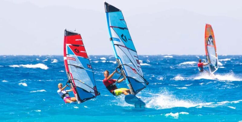 Cabrillo beach, LA county: 2 hour Windsurfing lesson - Key Points