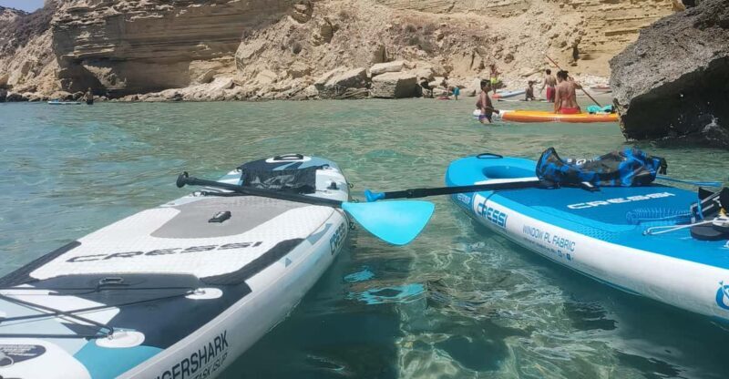 Cagliari: Kayak 2/3 posti Rental SELLA DEL DIAVOLO CALAMOSCA - Exploring the Kayak Experience in Sardinias Cagliari Coast