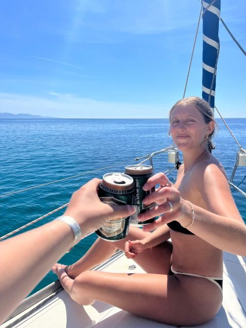 Cagliari: Sailing tour to Devil's Saddle aboard Merak - Cagliari: Sailing tour to Devils Saddle aboard Merak