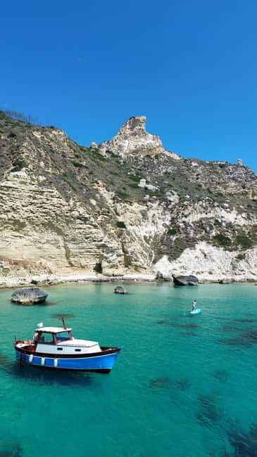 Cagliari:Excursion Hidden Beaches- Aperitif- 3Swimming stops - Key Points