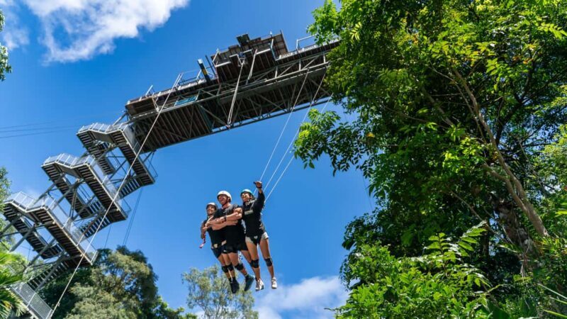 Cairns: Bungy Jump & Giant Swing Combo - Key Points