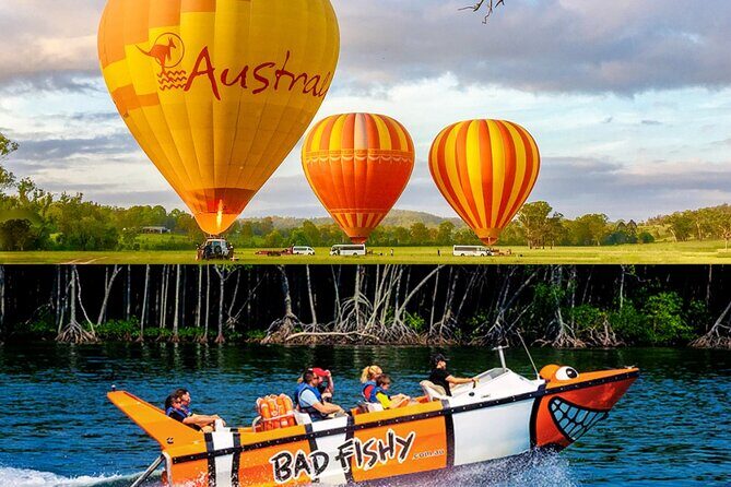 Cairns Hot Air Balloon Flight + Bad Fishy Jet Boating Cairns - A Detailed Look at This Cairns Adventure