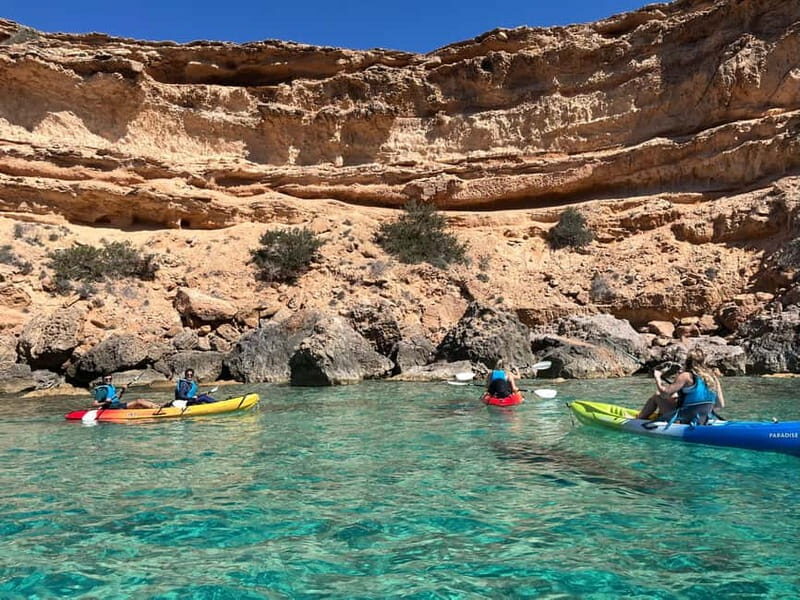 Cala Codolar: Sea & Caves Kayaking Tour with Snorkeling - What’s Included and What’s Not