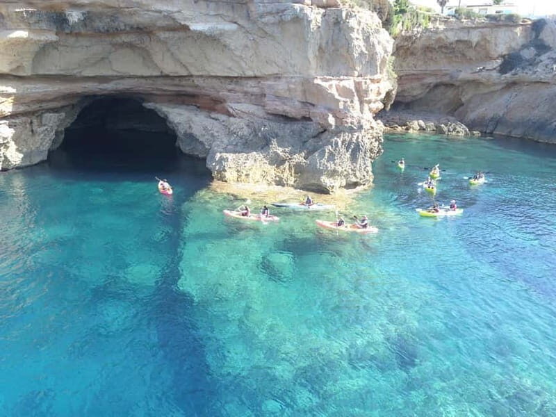 Cala Codolar: Sea & Caves Kayaking Tour with Snorkeling - The Sum Up