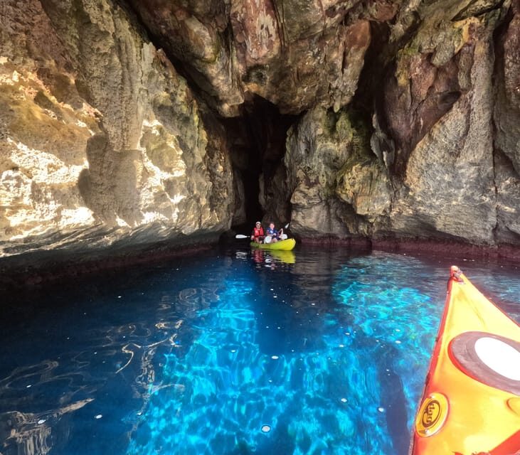 Cala en Porter: Menorca Caves Kayaking Tour & GoPro Photos - What to Expect on the Menorca Caves Kayaking Tour