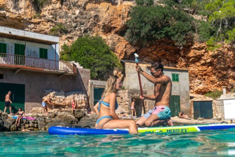Cala Llombards o Cala Santany & Es Pontas Snorkel and SUP - Water and Equipment: Quality and Convenience