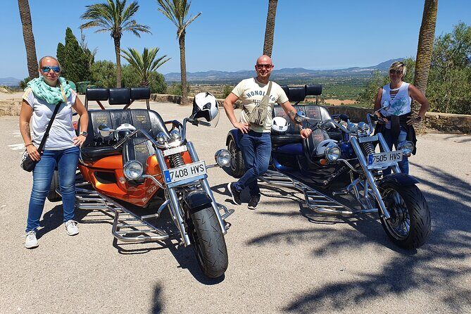 Cala Millor Trike Tour !!! Driving licence class B sufficient !!! - FAQ
