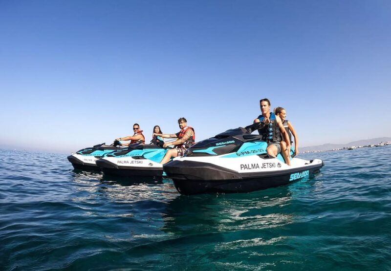 Calanova: Doble Jet Ski excursion with guide - Frequently Asked Questions