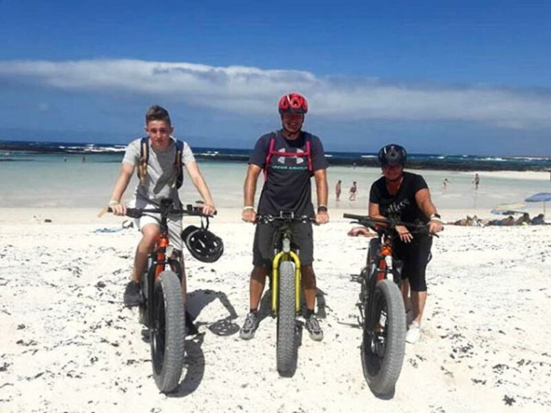 Caleta de Fuste/Corralejo: Guided E-Bike Tour & Crater Hike - Transportation, Logistics, and Value