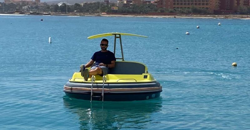 Caleta de Fuste: Electric Boat in Puerto Castillo - The Value of a 20-Minute Electric Boat Ride