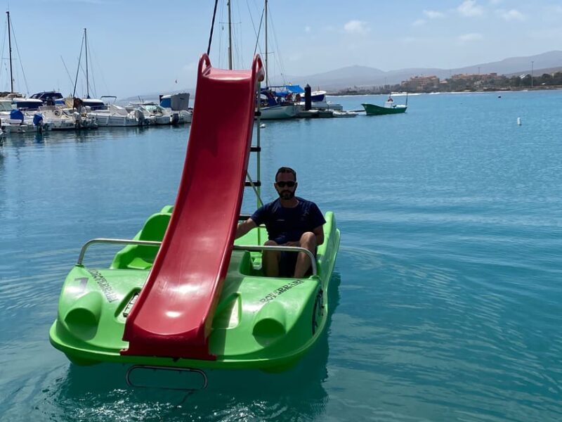 Caleta de Fuste: Pedalo with slide rental - The Sum Up