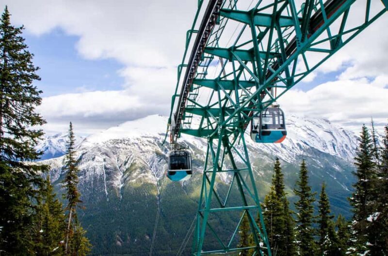 Calgary: Banff Gondola, Hot Spring, Bow Fall and Top 3 Lakes - Johnson Lake and Hoodoos Viewpoint