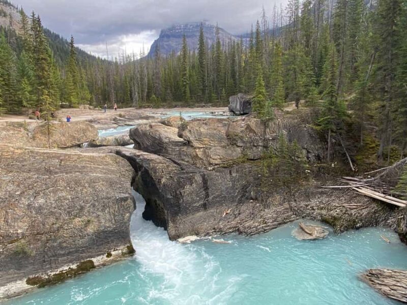 Calgary/Canmore/Banff Lake Louise Emerald Lake Marble Canyon - Natural Bridge and Marble Canyon: Nature’s Frozen Architecture