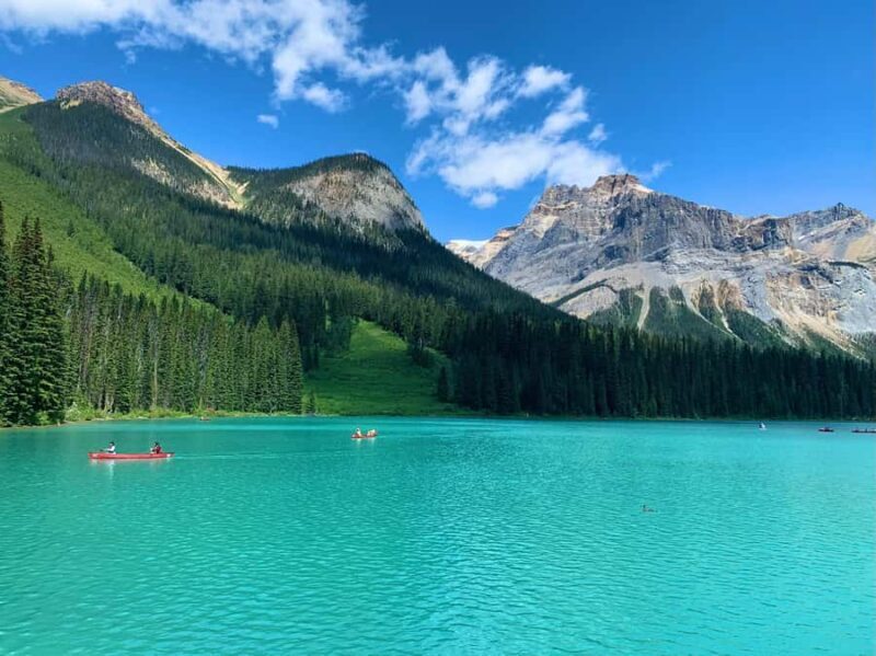 Calgary: Lake Louise, Emerald, Marble Canyon, and Yoho Tour - Moraine Lake or Marble Canyon