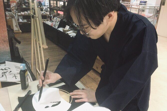 Calligraphy Fan Workshop at a 50-Year-Old Craft Shop in Hiroshima - Location and Logistics