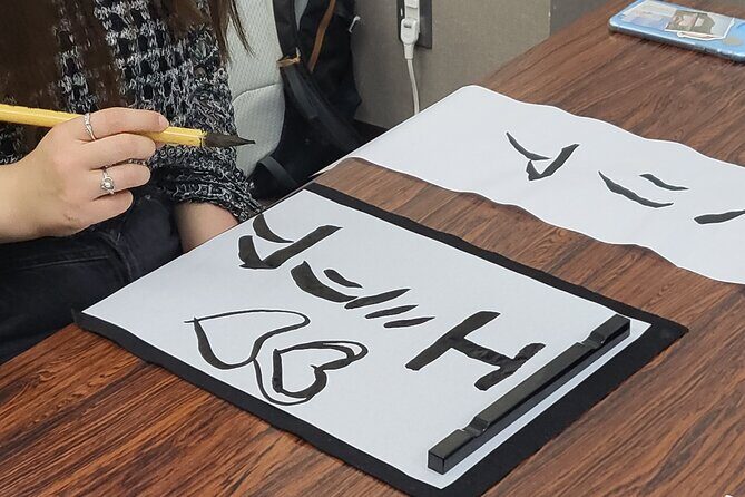 Calligraphy Workshop in Namba, Dotonbori - Key Points
