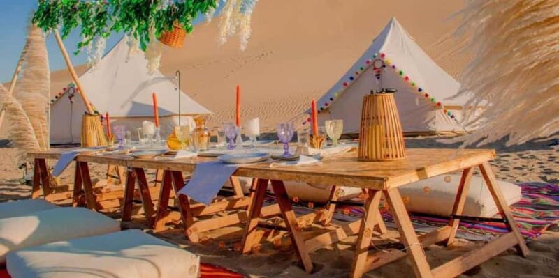 Camping in Desert in Ica - Key Points