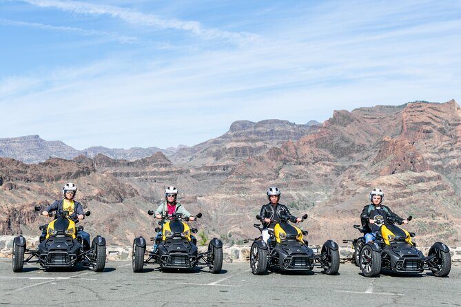 Can-am Ryker three wheels tricycle Mountain Tour (Maspalomas) - Key Points