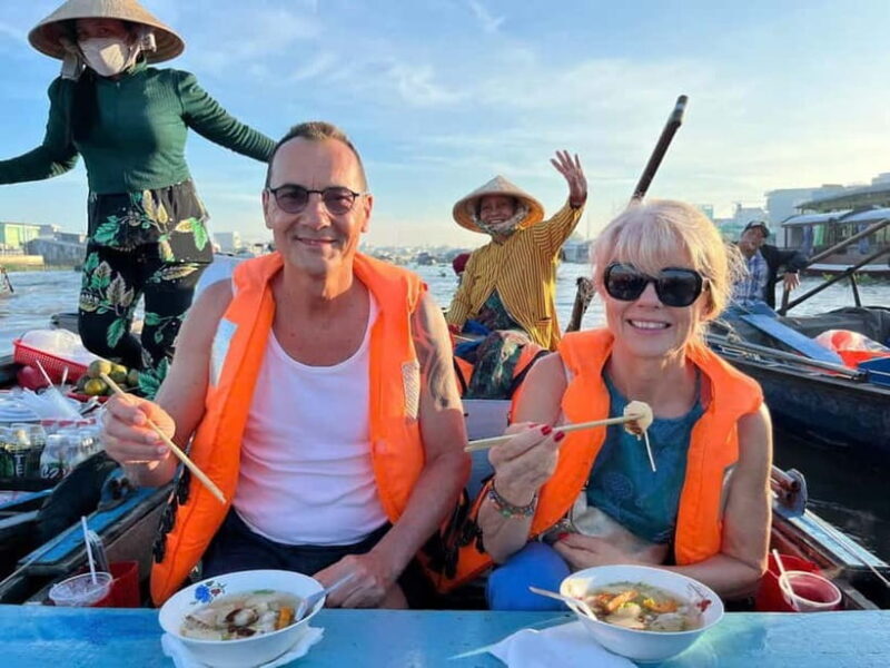 Can Tho: Floating Market, Cacao & Canals with French Guide - Breakfast on the Water