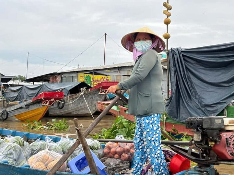 Can Tho: Floating Market, Cacao & Canals with French Guide - Rice Noodle Workshop