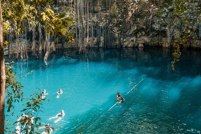 Cancun Cenote Adventure: Swim in 3 Cenotes with Zipline&Waterfall - What Travelers Say