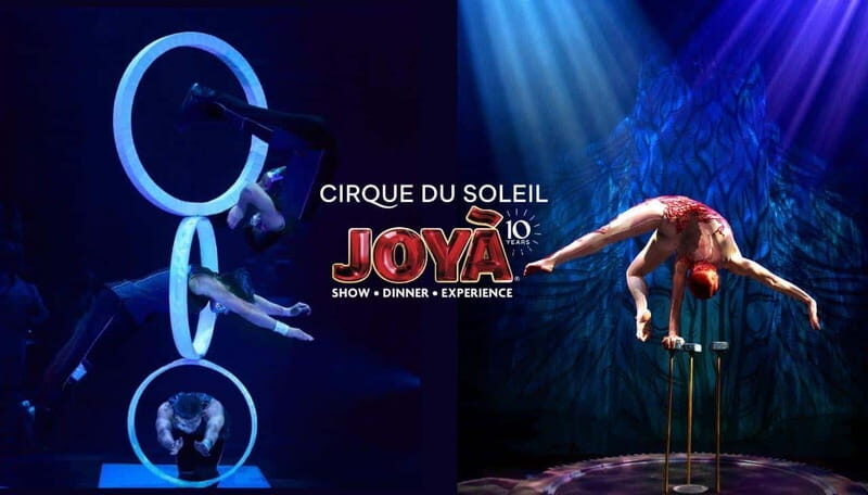 Cancún: Cirque du Soleil JOYÀ Entry Ticket and Transfer - What to Expect from the Cirque du Soleil JOYÀ Experience