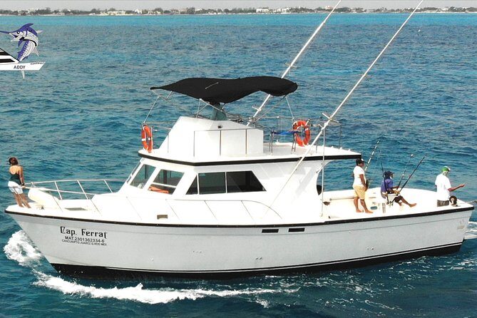 Cancun fishing charter if you don't fish you don't pay 46ft yacht 12pax 25P14 - Experience the Thrill of Cancun’s Big Game Fishing