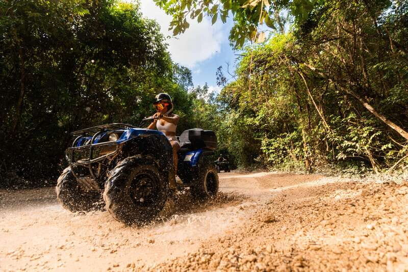 Cancun: Jungle ATV Tour, Ziplining, and Cenote Swim - Key Points