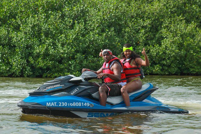 Cancun Mangrove Jet Ski Tour: 2 riders per jet ski - FAQ