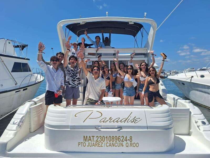 Cancun: Private Luxury 46-Feet Flybridge Yacht Cruise - FAQ