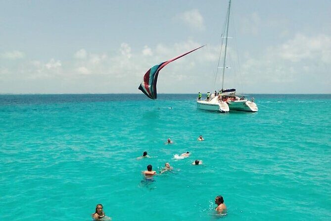 Cancun Sailing Catamaran Islas Mujeres With Luxury Beach Club - Frequently Asked Questions