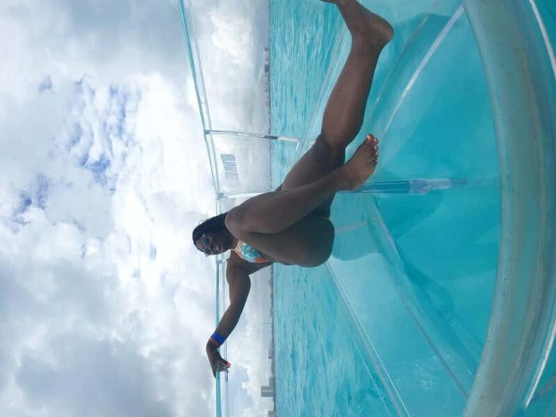 Cancun: Transparent Boat Tour with Soft Drinks - The Itinerary in Detail