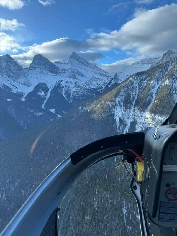 Canmore: 35-Minute Heli Tour Mt Assiniboine & its Glaciers - Key Points
