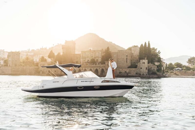 Cannes : Mandelieu Sunset by private boat - Key Points