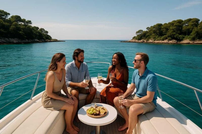 Cannes Private All-Inclusive Boat Trip to the Lérins Islands - Cannes Private All-Inclusive Boat Trip to the Lérins Islands