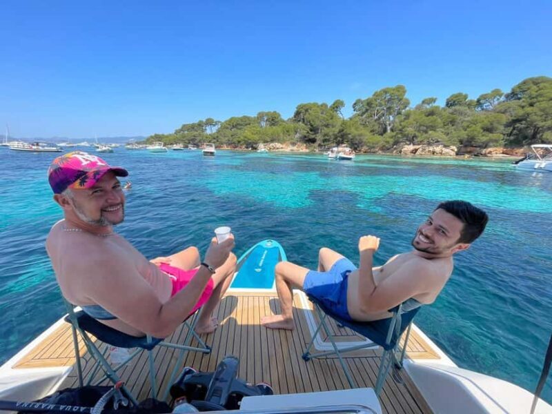 Cannes : private boat tour Mandelieu Théoule Iles de Lérins - The Sum Up