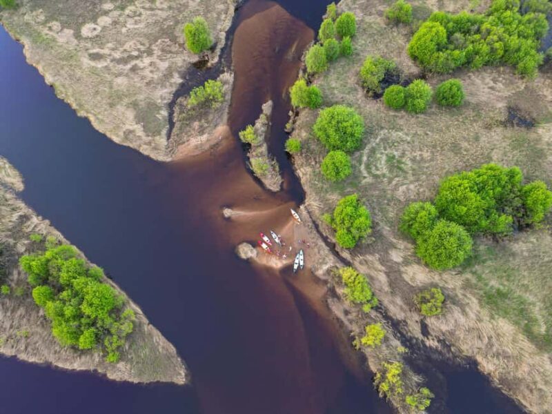 Canoe down the river trip in Lapland - Key Points