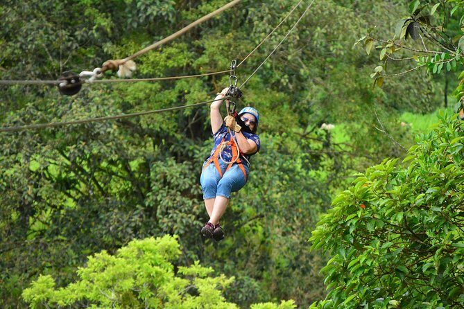 Canopy & Tarzan Swing In The Base of The Arenal Volcano - Exploring The Experience