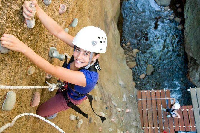 Canyon Canopy Tour: Zip line, rappel, rock climb,Tarzan swing, hanging bridge - Key Points