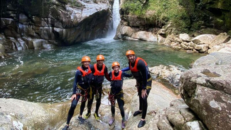 CANYONING and COFFEE TOUR AT LOCAL FAMILY FARM from GUATAPE - CANYONING and COFFEE TOUR AT LOCAL FAMILY FARM from GUATAPE