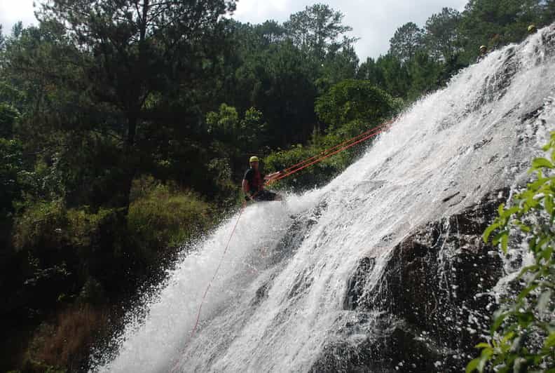 Canyoning Dalat Full Option With Lunch And Hot Chocolate - Key Points