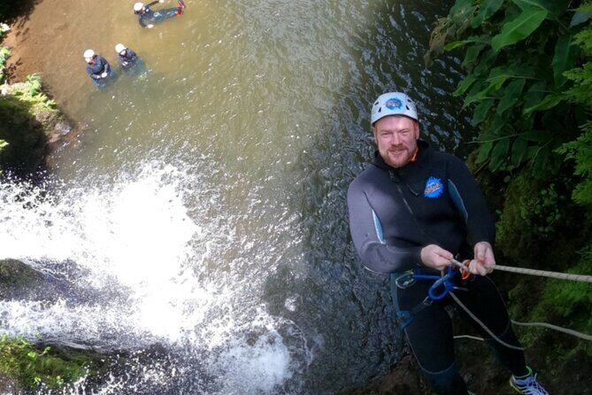 Canyoning experience in Ribeira dos Caldeiroes - What You Can Expect on This Canyoning Adventure