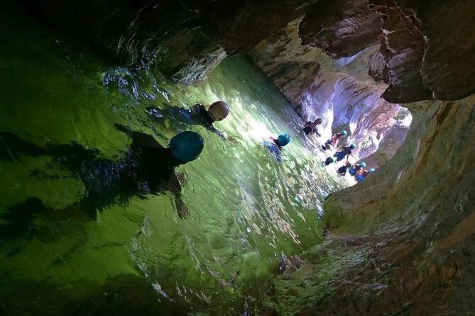 Canyoning Gorge Descent, river walk in Benahavis. - An In-Depth Look at the Canyoning Experience Near Marbella