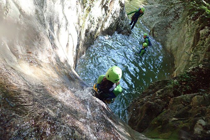 Canyoning "Gumpenfever" - beginner Canyoningtour for everyone - An Introduction to Tignale’s Canyoning Paradise