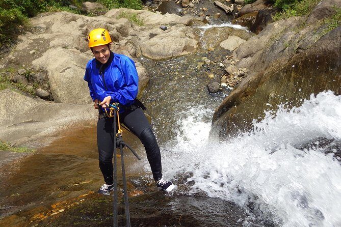 Canyoning in Chamana or Rio Blanco Waterfalls - An Authentic Look at Canyoning Near Baños