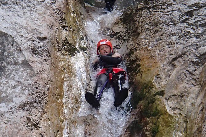 Canyoning in Susec Gorge from Bovec - Start with the Basics