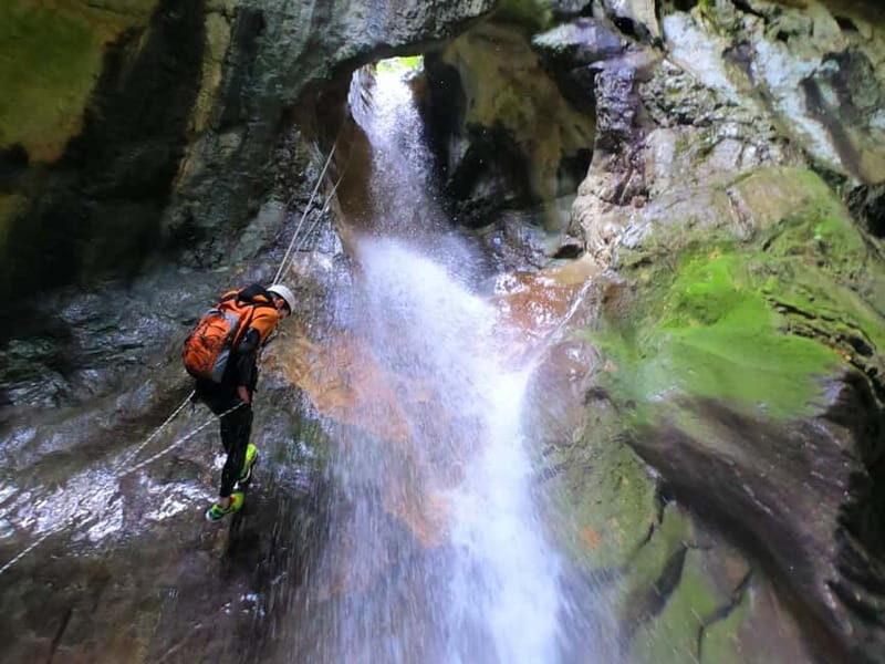 Canyoning Skurda River - Extreme adventure in Kotor City - Exploring the Skurda Canyon Canyoning Tour